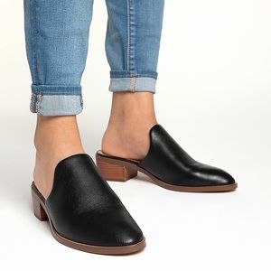 Crown Vintage Rydel Mule Size 7.5 in Black